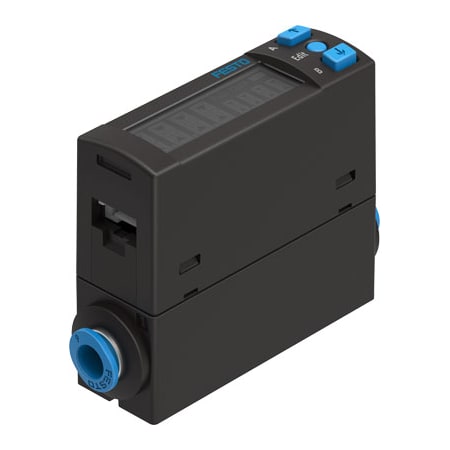 Festo Flow Sensor SFAH-1U-Q4S-PNLK-PNVBA-L1 SFAH-1U-Q4S-PNLK-PNVBA-L1